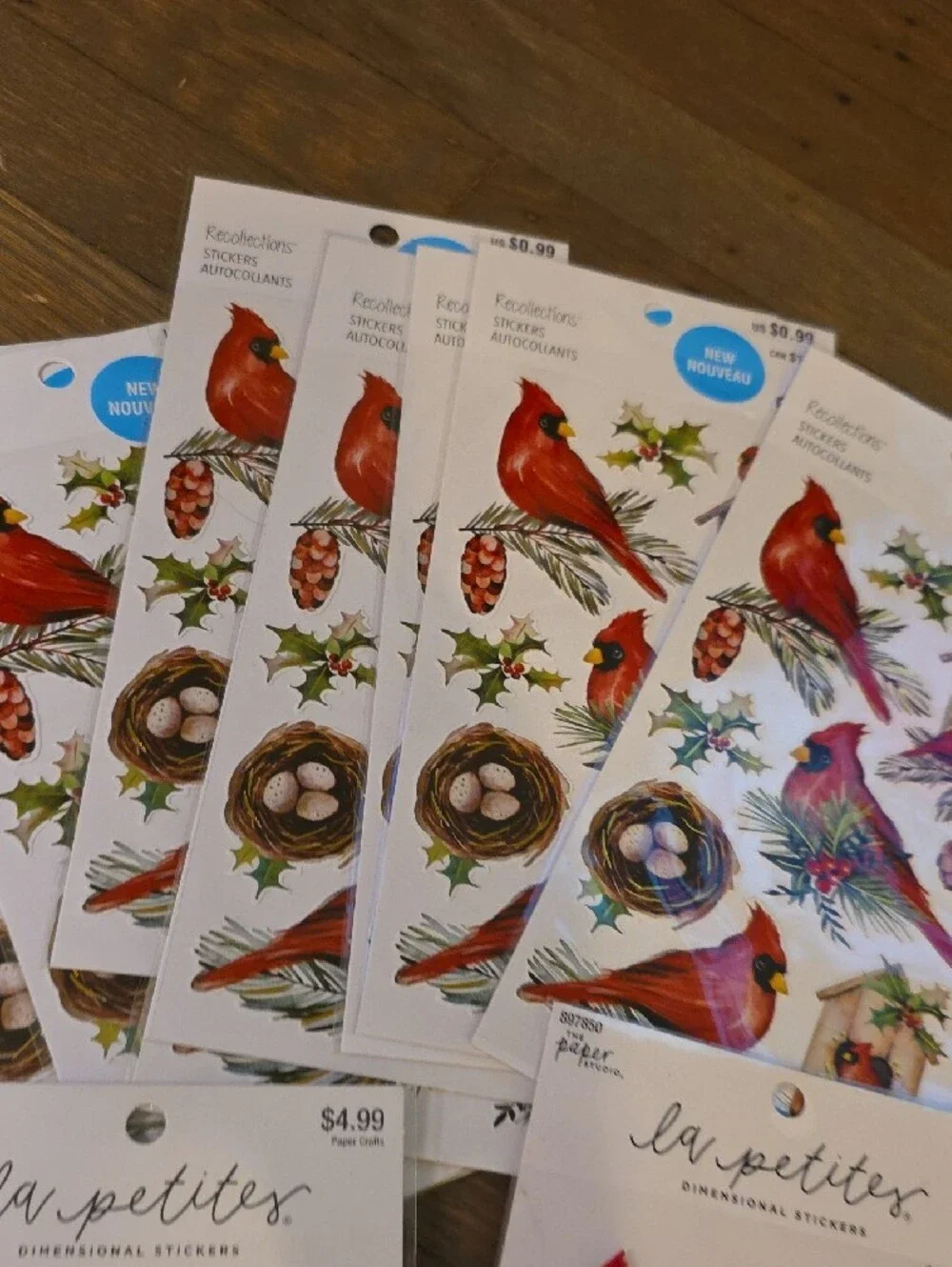 Assorted Bird Stickers: 19 Packs - Scrapbooking / Crafts. NEW